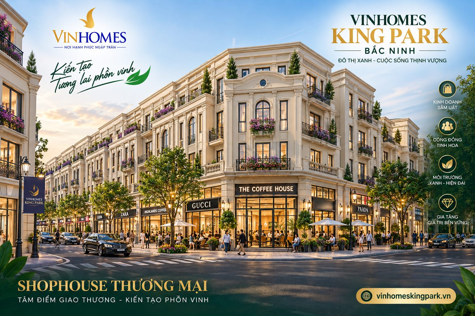Shophouse Vinhomes King Park