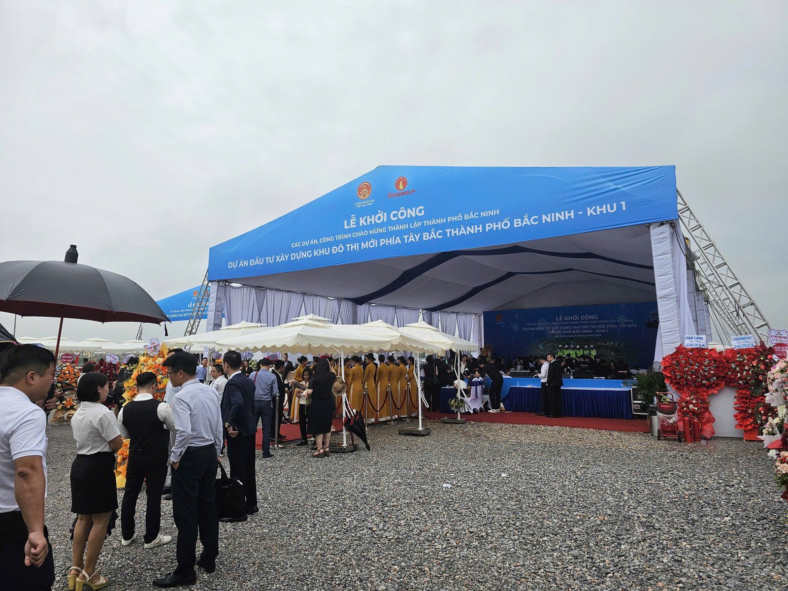 lễ khởi công vinhomes king park bắc ninh