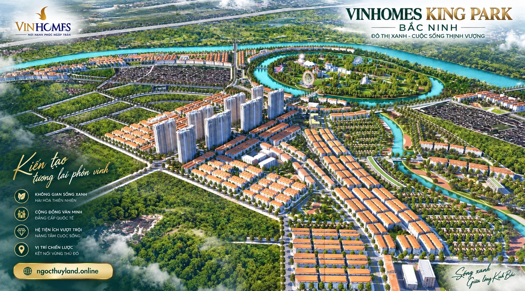 Phối cảnh Vinhomes King Park